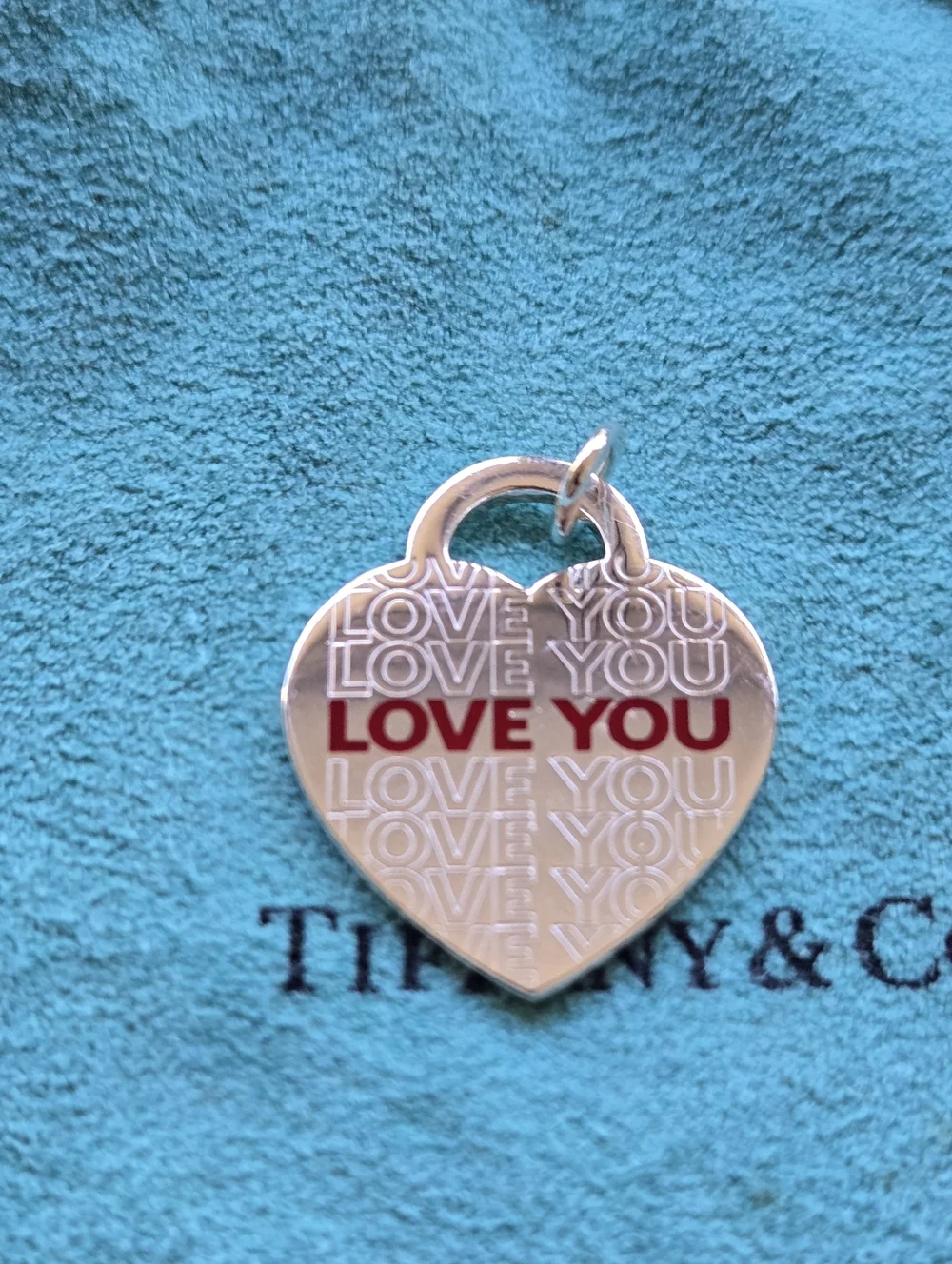 Tiffany & Co I love you Heart Tag - Picture 5 of 5